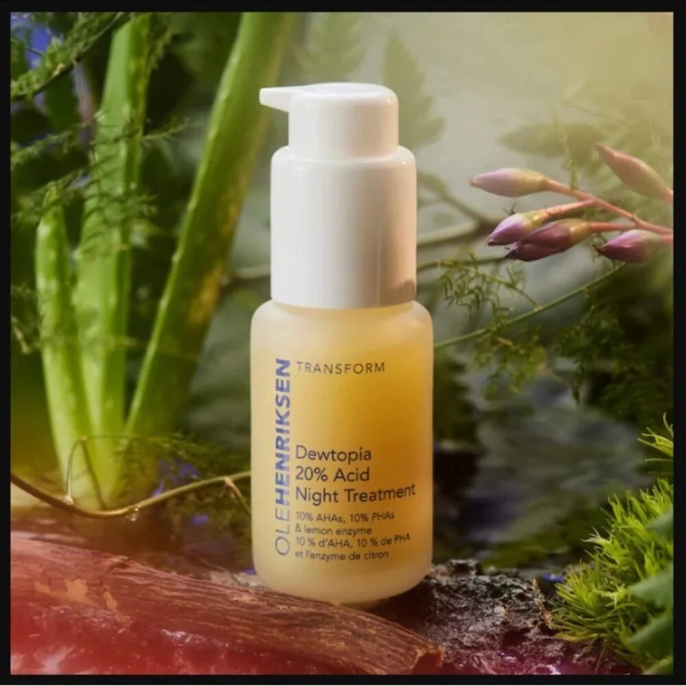 NIB OLEHENRIKSEN Dewtopia 20% Acid Night Treatment. Full size - Retail $60